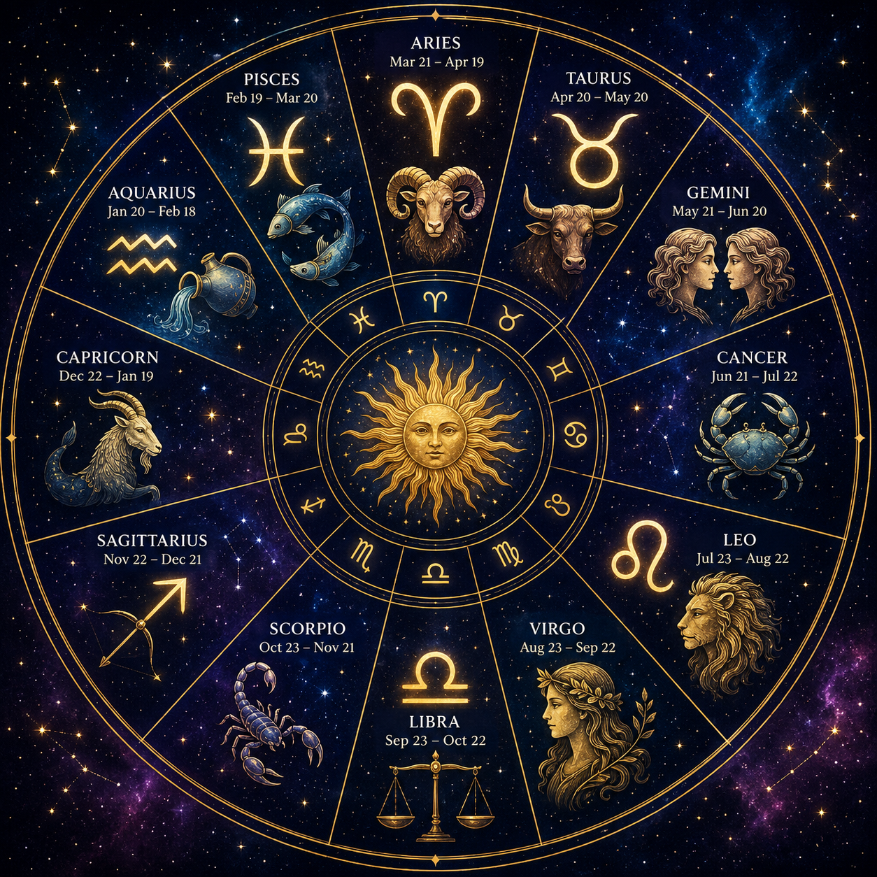 Zodiac Signs Image